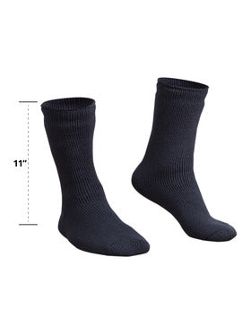 39 Brushed Thermal Sock Black