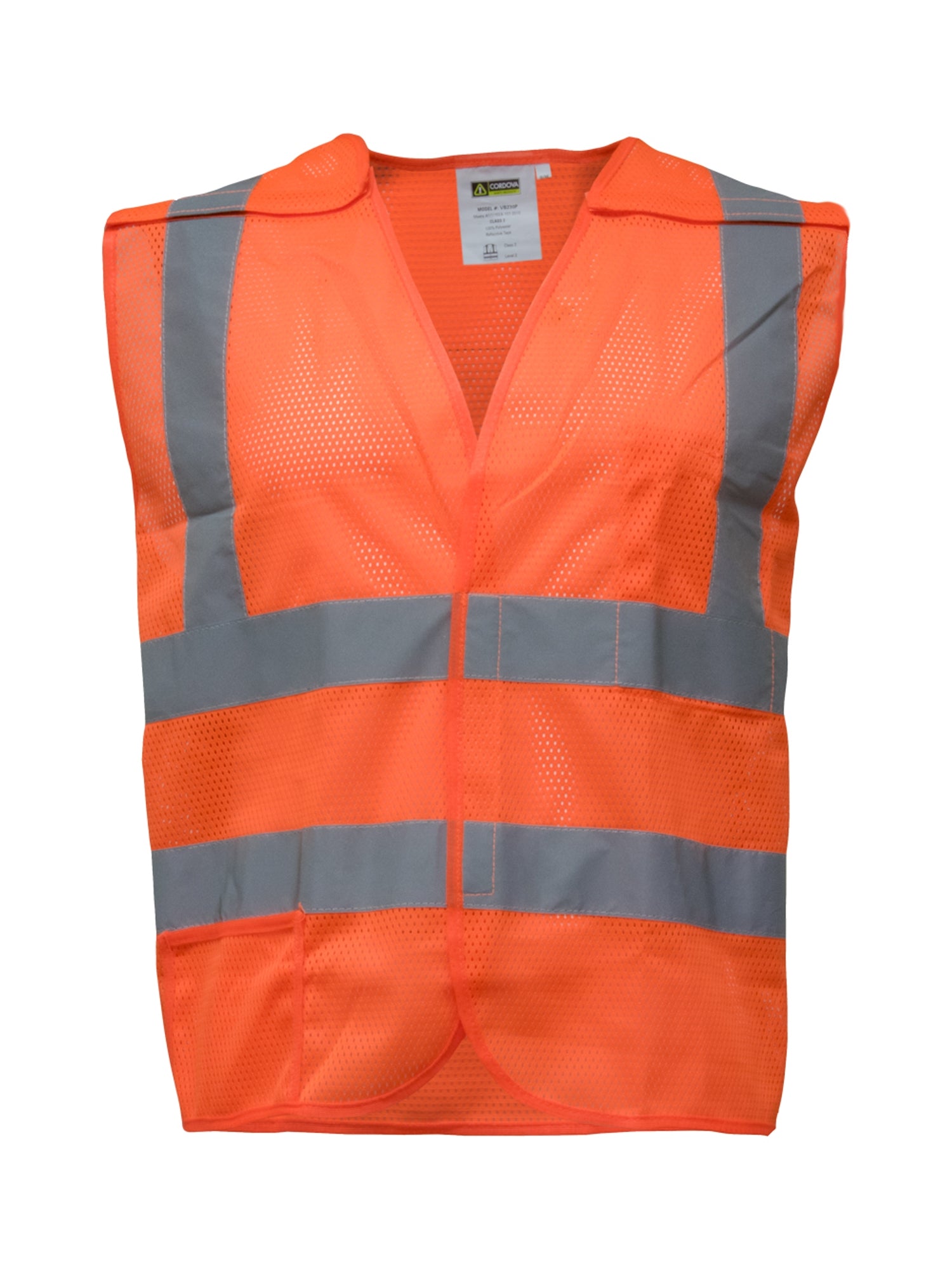 197 Break Away Mesh Safety Vest Orange