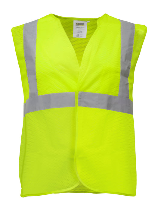 199 Mesh Safety Vest Lime