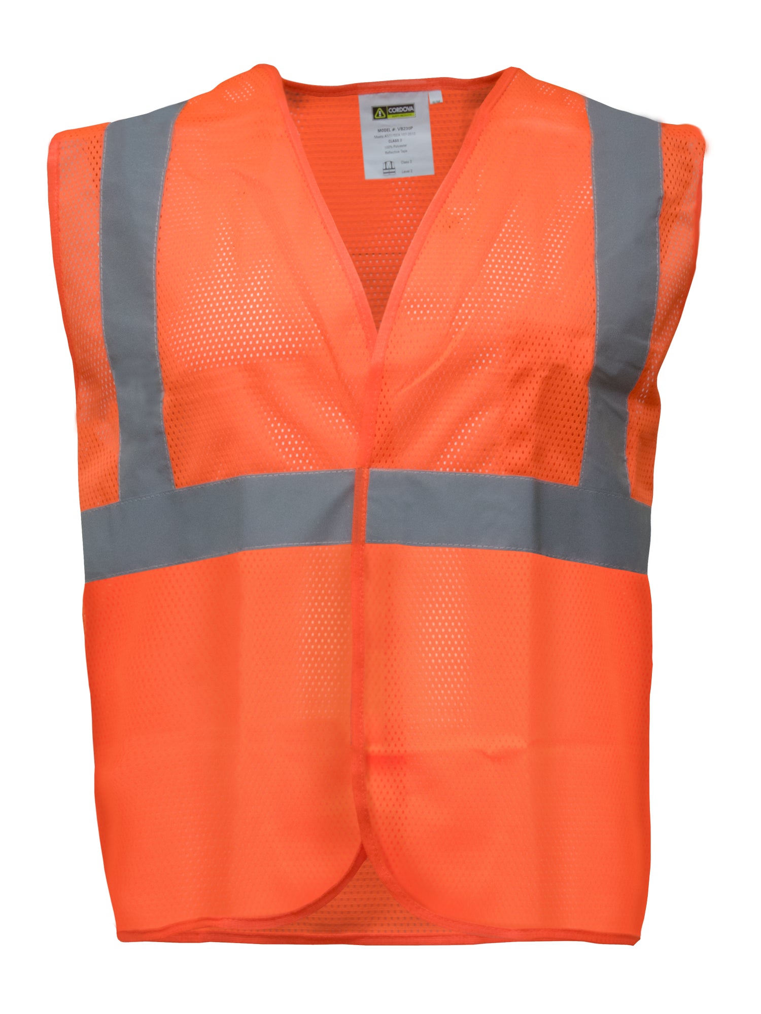 199 Mesh Safety Vest Orange