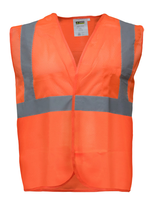 199 Mesh Safety Vest Orange