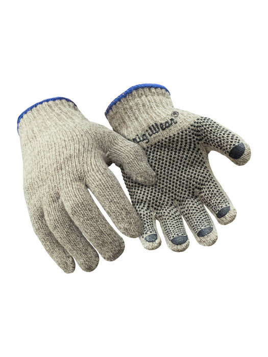 222 Ragg Wool Dot Glove Natural