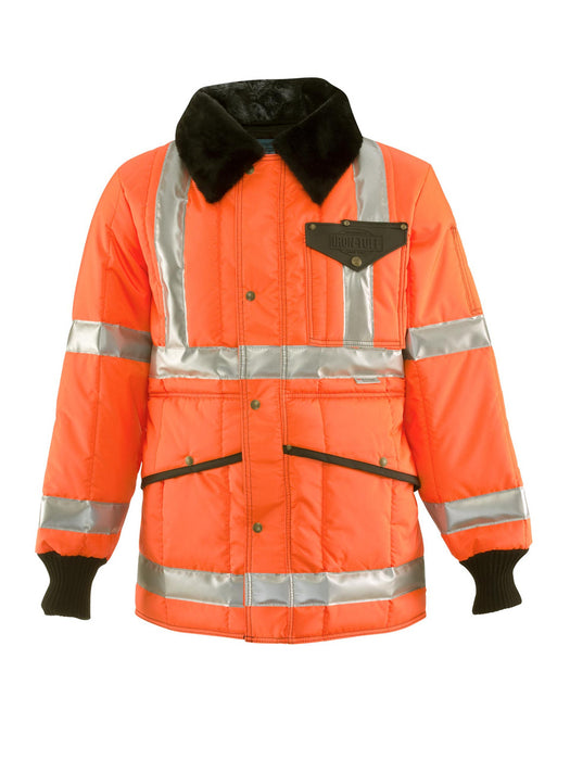 342L2 HiVis  Iron-Tuff® Jackoat™ with Reflective Tape Orange/Silver