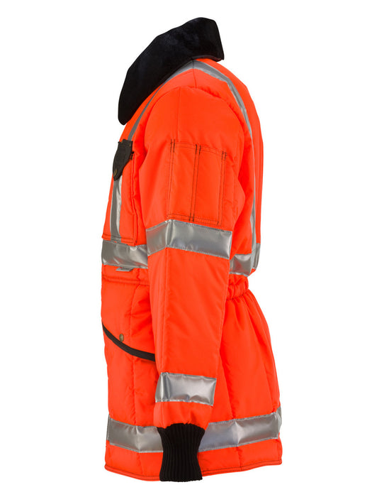 342L2 HiVis  Iron-Tuff® Jackoat™ with Reflective Tape Orange/Silver