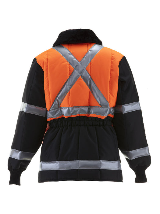 342TT HiVis Iron-Tuff® Two-Tone Jackoat™ Orange/Navy