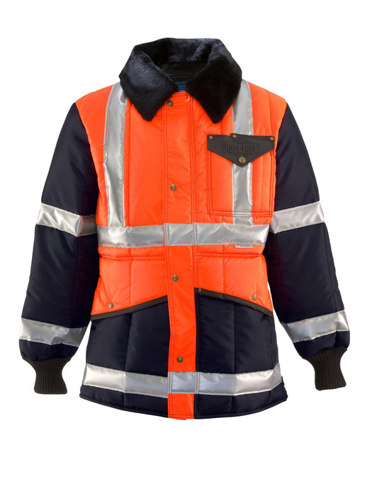 342TT HiVis Iron-Tuff® Two-Tone Jackoat™ Orange/Navy