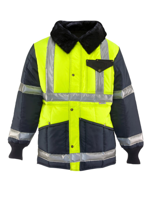 342TT HiVis Iron-Tuff® Two-Tone Jackoat™ Lime/Navy