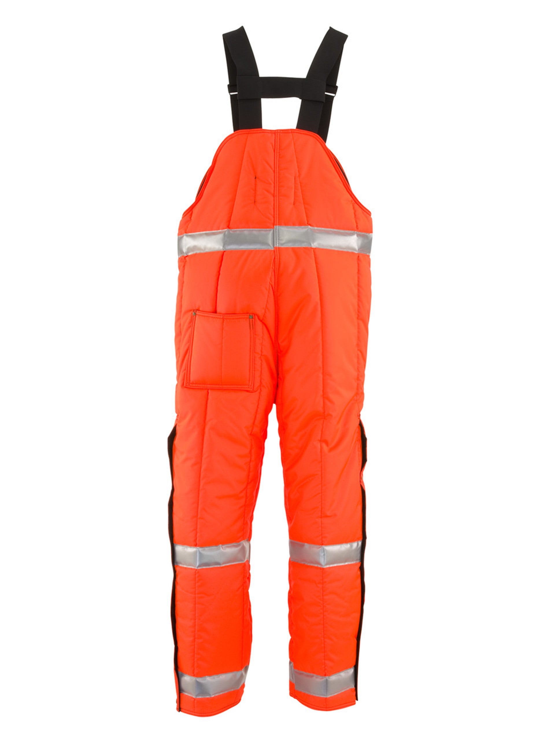 385L2 HiVis Iron-Tuff® Bib Overalls with Reflective Tape Orange/Silver