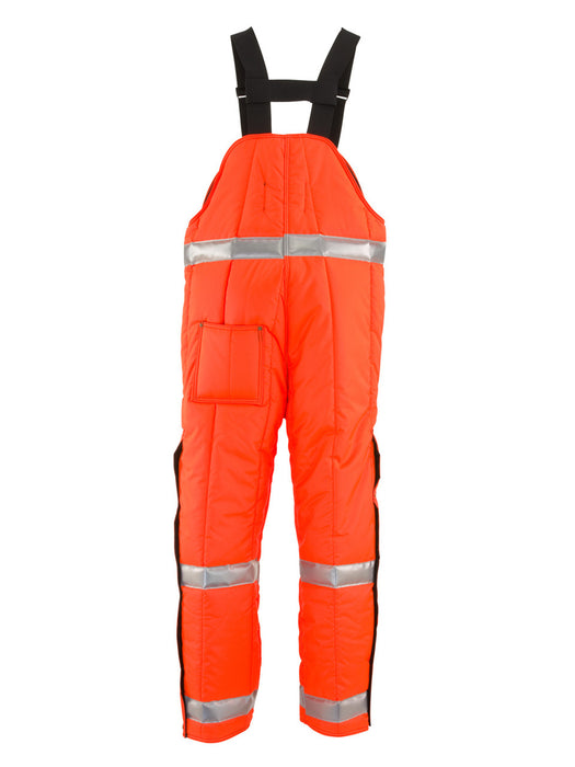 385L2 HiVis Iron-Tuff® Bib Overalls with Reflective Tape Orange/Silver