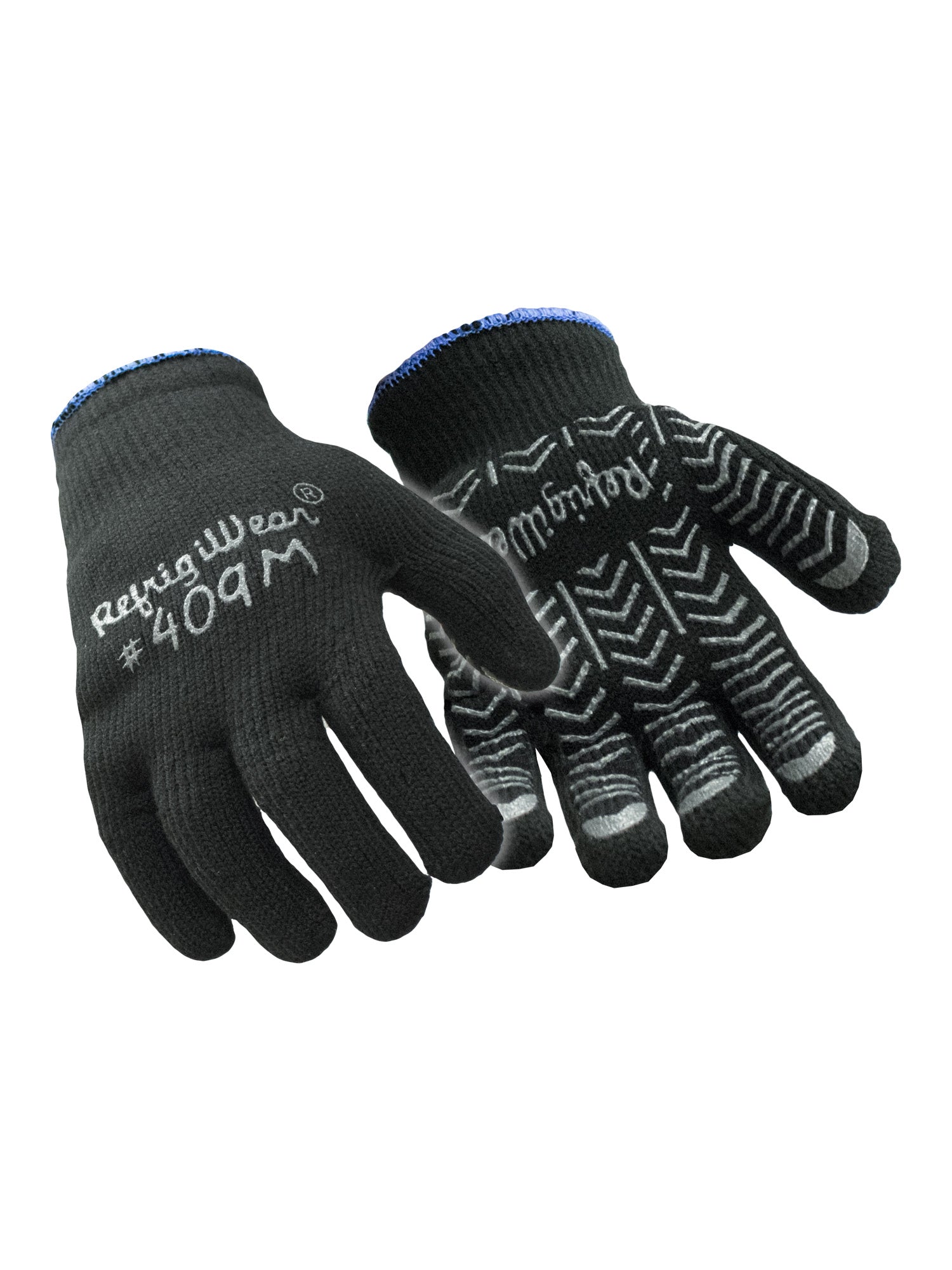 409 Herringbone Grip Glove Black DZ