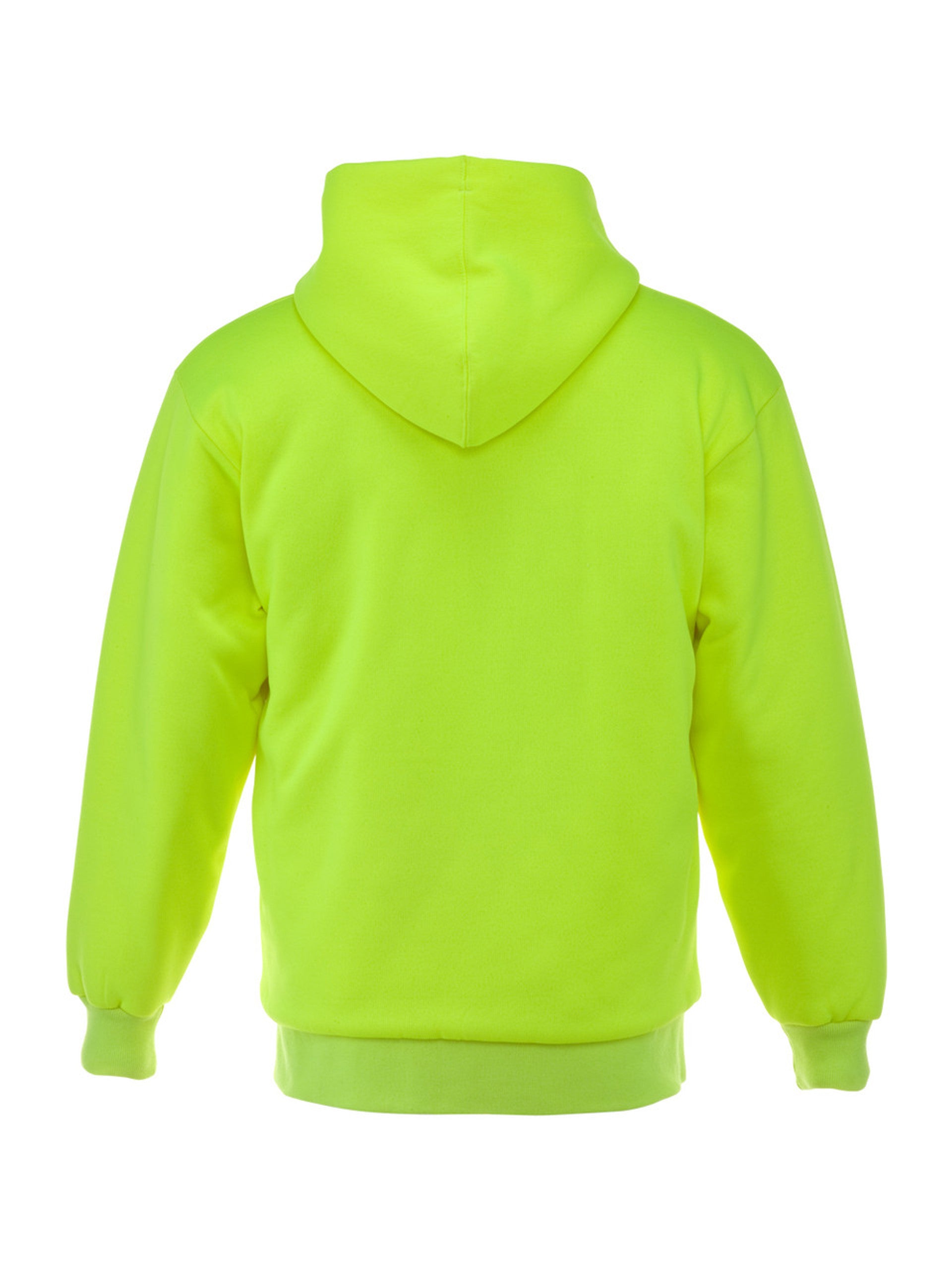 488HV HiVis Insulated Quilted Sweatshirt Lime