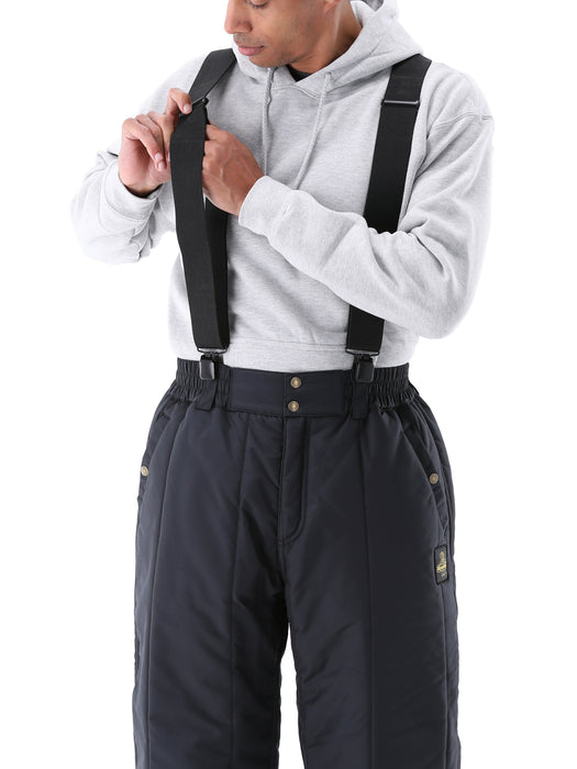 600RBLKOSA RefrigiWear® Suspenders Black