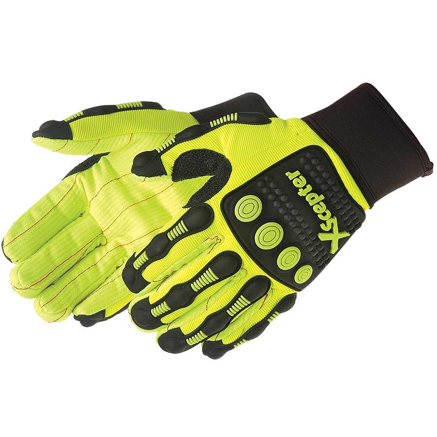 0928 DayBreaker« HI-VIS GREEN COTTON/POLY CORD - Hi-Vis Green/Black