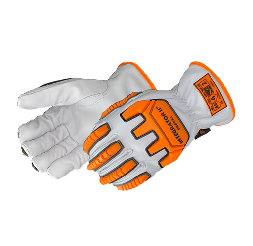 0965 DayBreaker« GOATSKIN LEATHER - White/Orange