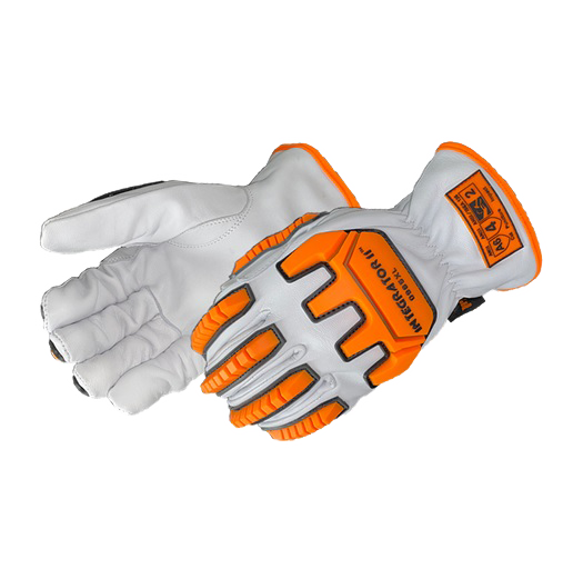 0965 DayBreaker« GOATSKIN LEATHER - White/Orange