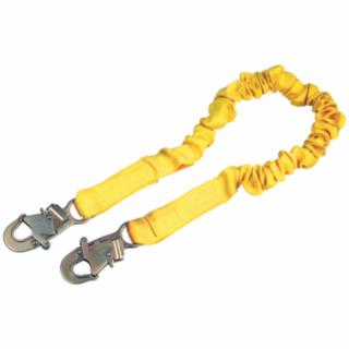 1244306 ShockWave™2 Shock Absorbing Lanyard, 6 ft, Self-Locking Snap, 1 Leg