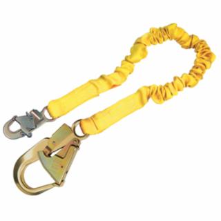 1244311 ShockWave2 Shock Absorbing Lanyard, 6 ft, Aluminum Swivel Snap Connection, 1 Leg