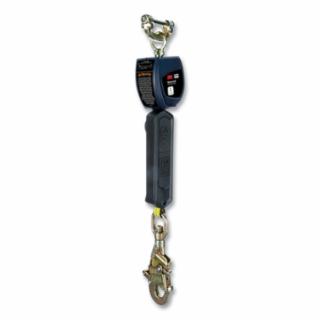 3100520 Nano-Lok™ Self Retracting Lifeline, 6 ft, Web, Carabiner Top Connector, Steel Snap Hook, 420 lb, Single Leg