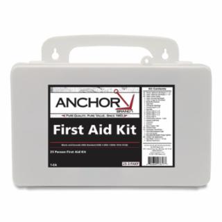 25-3-FAKP  25 Person First Aid Kit, Plastic Case, Wall Mount