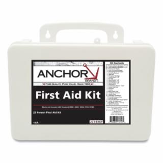 25-9-FAKP 25 Person First Aid Kit, ANSI 2009, Plastic Case