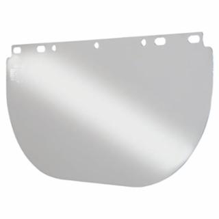 4178-C Visor, Clear, Unbound, 16-1/2 in L x 8 in H, for Fibre-Metal® Head Gear/Cap Adaptors