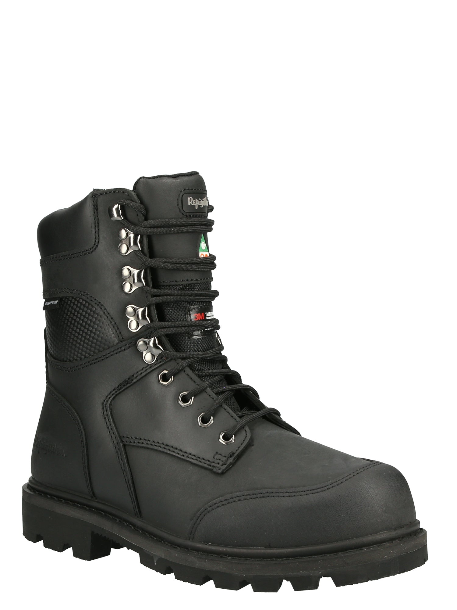 123C Platinum Leather Boot Black,-35°F to 15°F