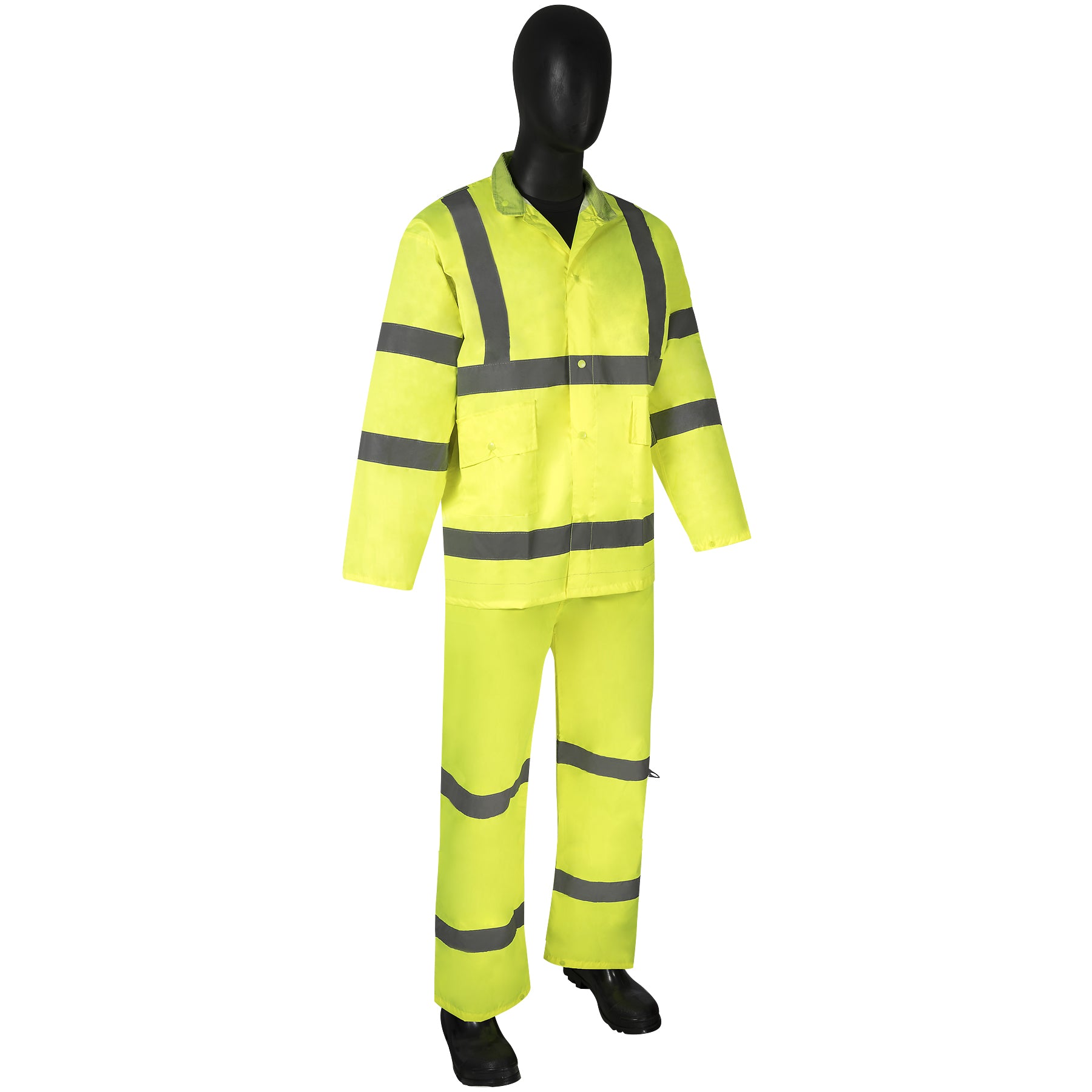 1350 DuraWearÖ 3-PIECE RAINSUIT - Hi-vis green