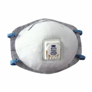 8576 P95 Particulate Respirator, Half Facepiece, Oil/Non-Oil Particles, White 10/PK