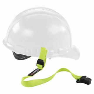 19155 Squids 3155 Elastic Hard Hat Lanyards w/ Clamps, 14.5 in, Quick Connect Clamp