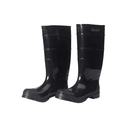 1550 DuraWearÖ PLAIN TOE PVC BOOTS - Black