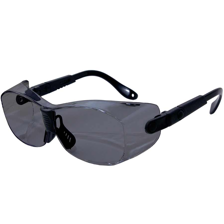 1752GAF iNOXÖ ARMOURÖSERIES OVER-THE-GLASS SAFETY GLASSES - Gray