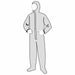 18122 PERMAGARDÖ COVERALL - ATTACHED HOOD & BOOTS - White