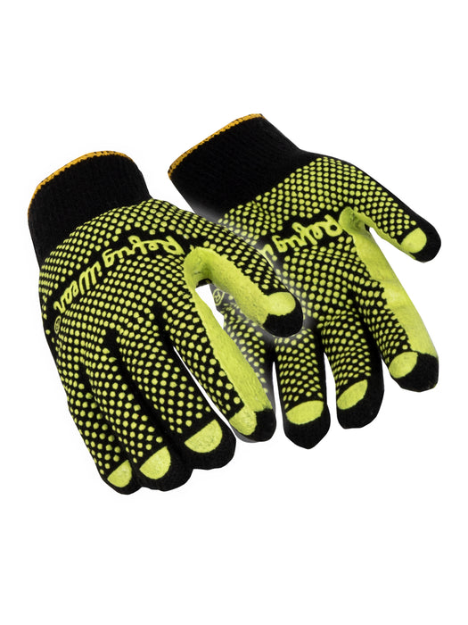 2010 Brushed Acrylic Double Dot Glove Lime