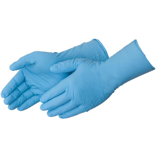 2022W DURASKIN« BLUE NITRILE DISPOSABLE GLOVES - Blue