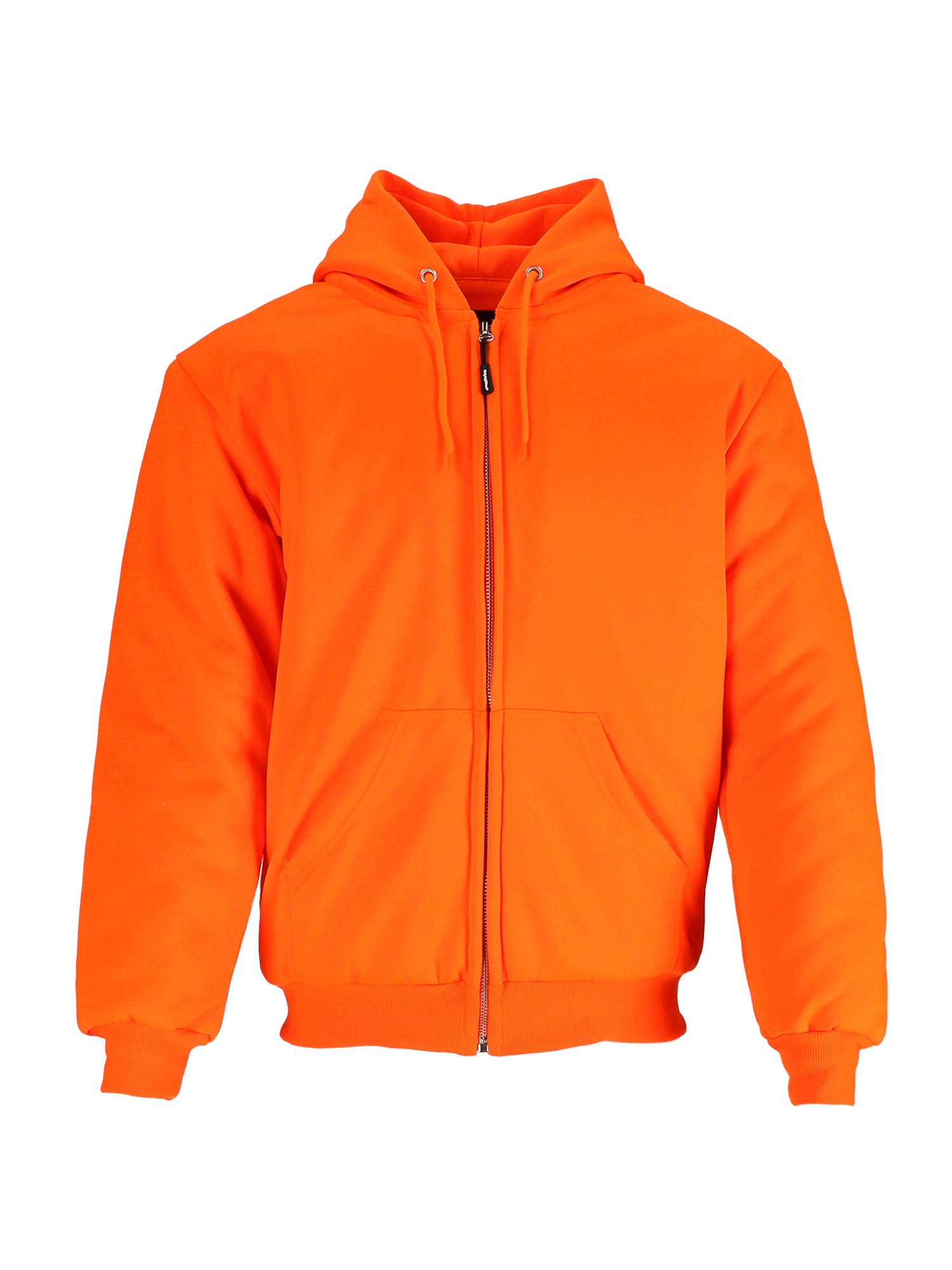 488HV HiVis Insulated Quilted Sweatshirt Orange