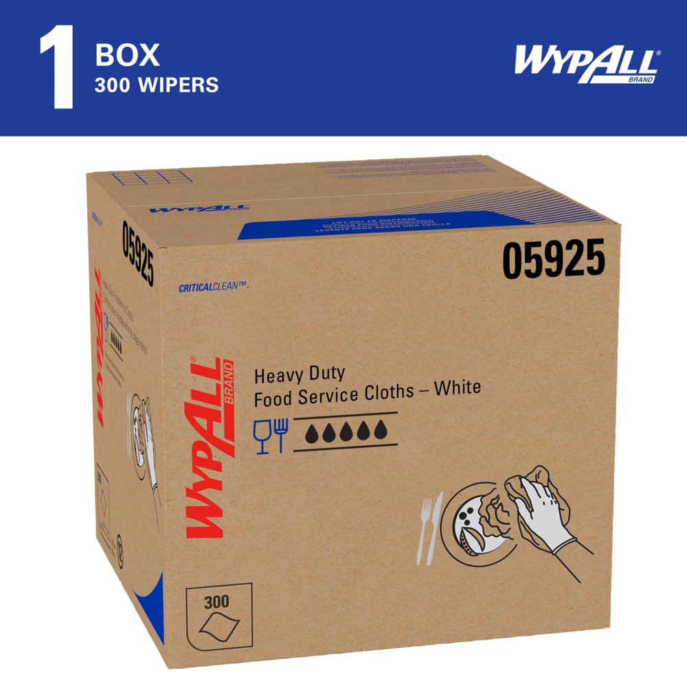 WypAll 05925 X70 CriticalClean™ Foodservice Cloths