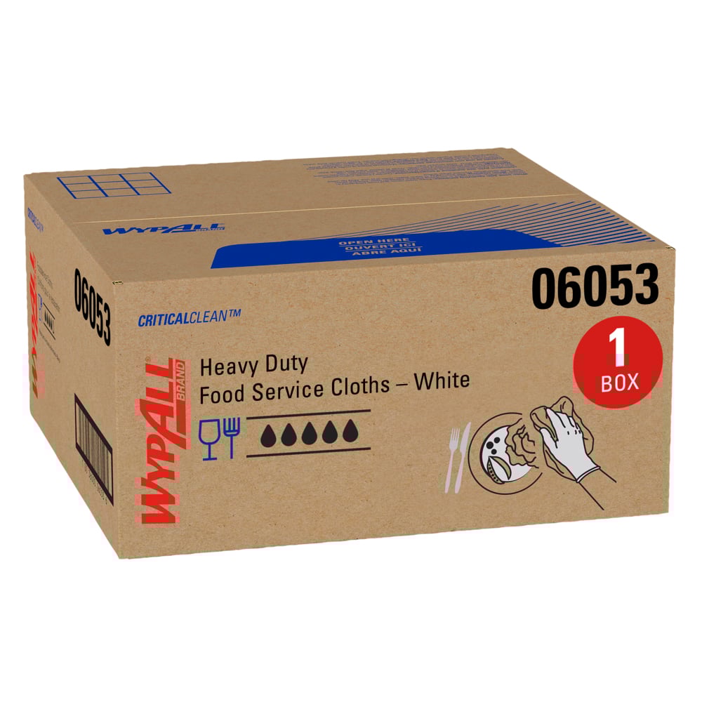 WypAll 06053 X50 CriticalClean™ Foodservice Cloths