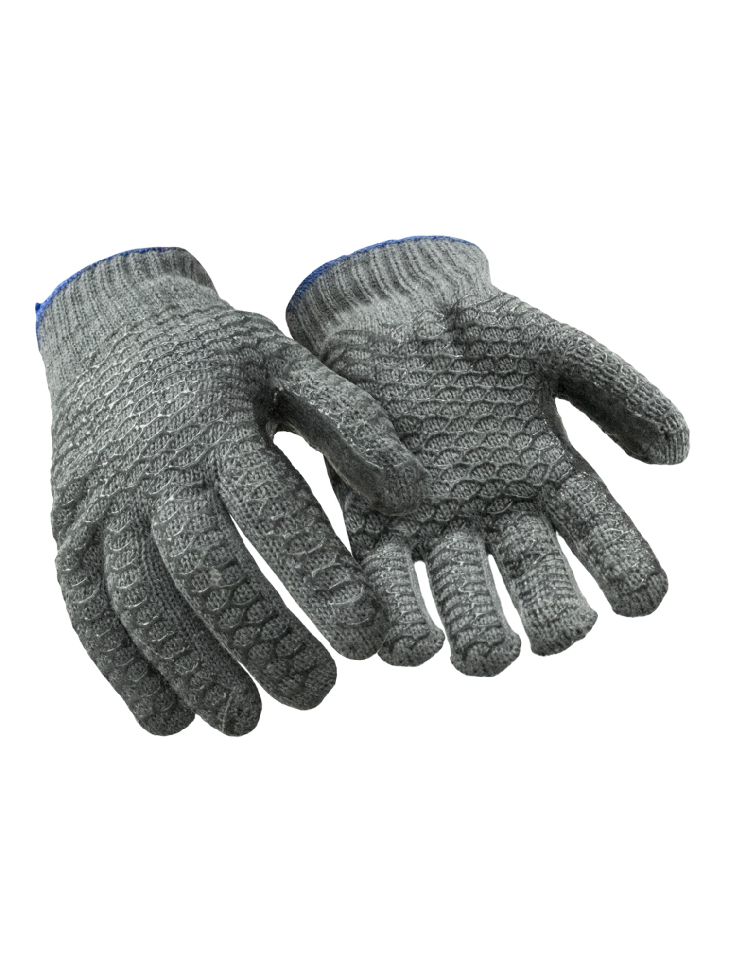 212 Poly Honeycomb Grip Glove Gray