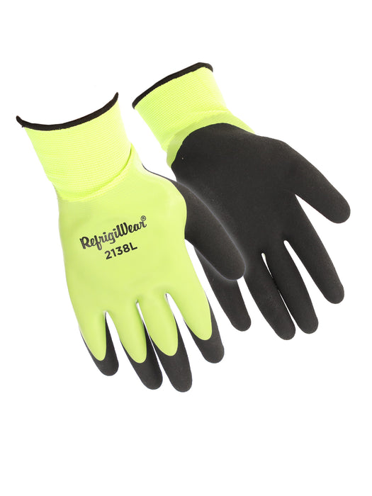 2138 Waterproof Double Dip Glove Lime