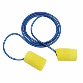 311-1101 E-A-R™ Classic™ Foam Earplugs, PVC, Yellow, Corded