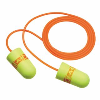 311-1254 E-A-Rsoft SuperFit Earplugs, Polyurethane, Red/Yellow, Corded