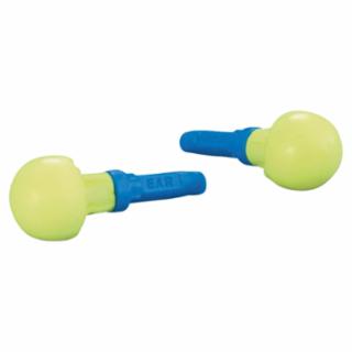 318-1000 E-A-R™ Push-Ins Foam Earplug, Polyurethan, Blue/Yellow, Uncorded