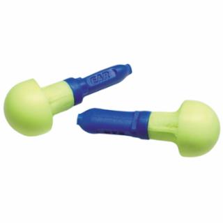 318-1002 E-A-R™ Push-Ins Foam Earplug, Polyurethane, Blue/Yellow ,Uncorded