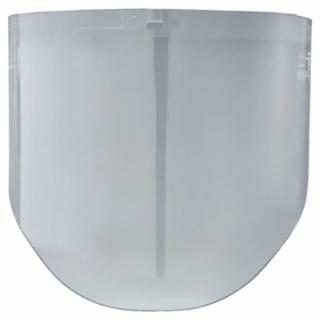 82701-00000 3M™ Clear Polycarbonate Faceshield, W96, Uncoated, Clear, Molded, 14.5 in L x 9 in H, 10/BOX