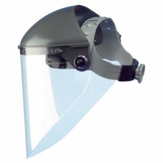 F500  High Performance® Hard Hat Faceshield Headgear, 7 in Crown, 3C Ratchet