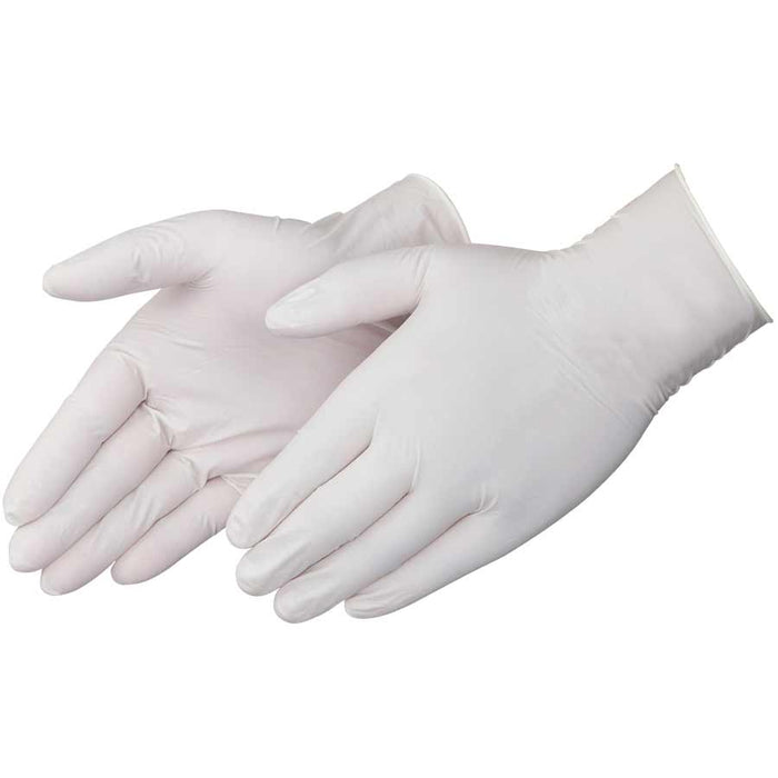 2800W DuraSkin® White Latex Disposable Gloves 10/CASE