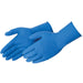 2846HRL BIOSKIN« BLUE LATEX DISPOSABLE GLOVES - Blue