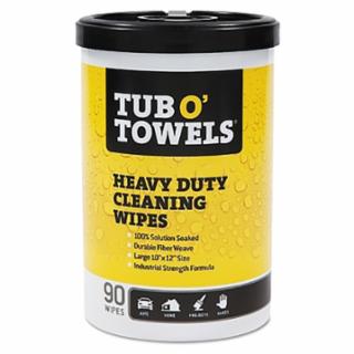 TW90 Tub-O Towels® Multi Purpose Towel, Orange, Canister, 45 oz