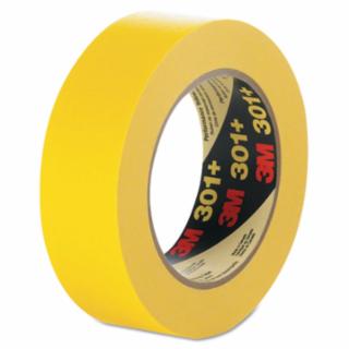 64753 Performance Yellow Masking Tape 301+, 48 mm x 55 m x 6.3 mil, Yellow 6/PK