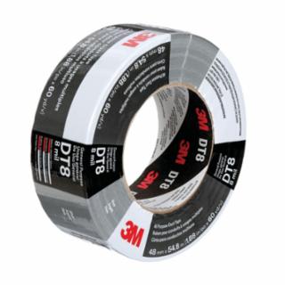 689330-17809 DT8 All Purpose Duct Tape, 1.88 in x 60 yd x 8 mil, Black 6/PK